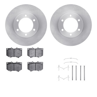 R1 Concepts® - Front Brake Kit with Optimum OE Pads