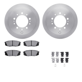 R1 Concepts® - Rear Brake Kit with Optimum OE Pads