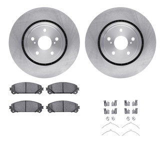 R1 Concepts® - Front Brake Kit with Optimum OE Pads
