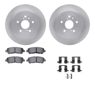 R1 Concepts® - Rear Brake Kit with Optimum OE Pads