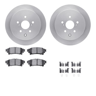 R1 Concepts® - Rear Brake Kit with Optimum OE Pads