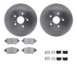 R1 Concepts® - Rear Brake Kit with Optimum OE Pads