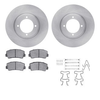 R1 Concepts® - Front Brake Kit with Optimum OE Pads