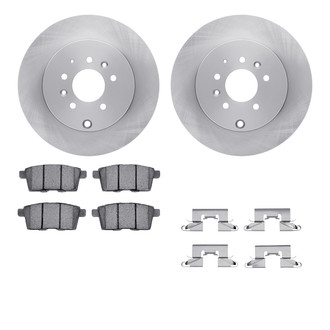 R1 Concepts® - Rear Brake Kit with Optimum OE Pads