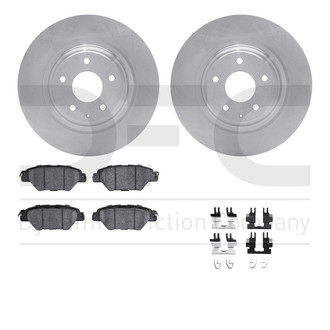 R1 Concepts® - Rear Brake Kit with Optimum OE Pads