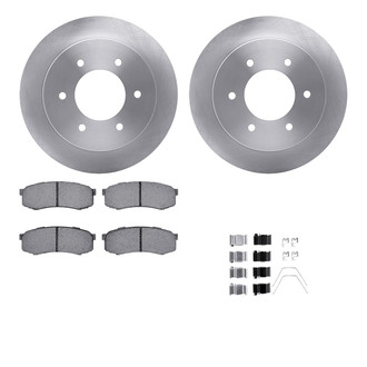 R1 Concepts® - Rear Brake Kit with Optimum OE Pads