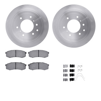 R1 Concepts® - Rear Brake Kit with Optimum OE Pads