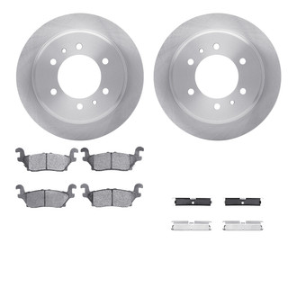 R1 Concepts® - Rear Brake Kit with Optimum OE Pads