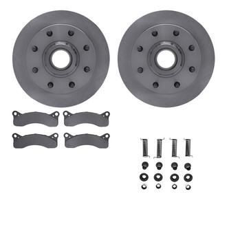 R1 Concepts® - Front Brake Kit with Optimum OE Pads