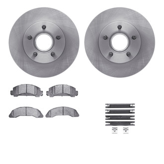 R1 Concepts® - Front Brake Kit with Optimum OE Pads