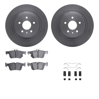 R1 Concepts® - Rear Brake Kit with Optimum OE Pads