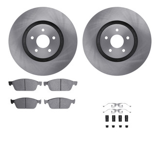 R1 Concepts® - Front Brake Kit with Optimum OE Pads