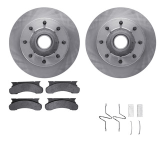 R1 Concepts® - Front Brake Kit with Optimum OE Pads