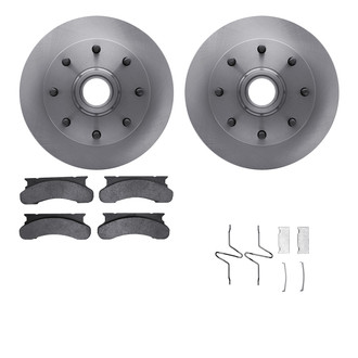 R1 Concepts® - Front Brake Kit with Optimum OE Pads