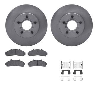 R1 Concepts® - Front Brake Kit with Optimum OE Pads