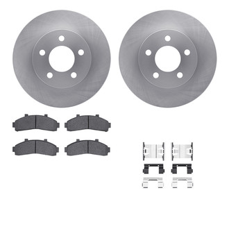 R1 Concepts® - Front Brake Kit with Optimum OE Pads