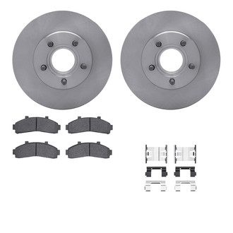 R1 Concepts® - Front Brake Kit with Optimum OE Pads