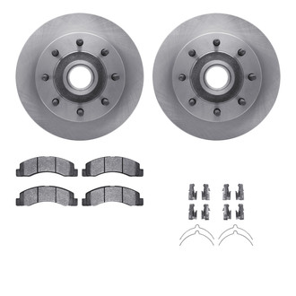 R1 Concepts® - Front Brake Kit with Optimum OE Pads
