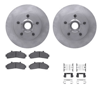 R1 Concepts® - Front Brake Kit with Optimum OE Pads