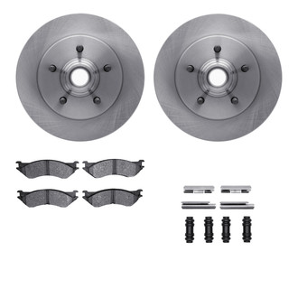 R1 Concepts® - Front Brake Kit with Optimum OE Pads