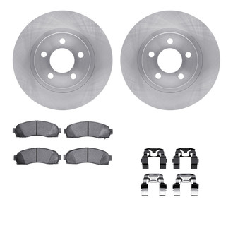 R1 Concepts® - Front Brake Kit with Optimum OE Pads
