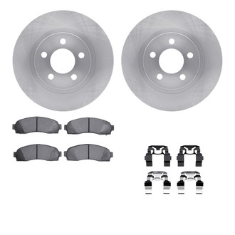 R1 Concepts® - Front Brake Kit with Optimum OE Pads