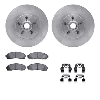 R1 Concepts® - Front Brake Kit with Optimum OE Pads