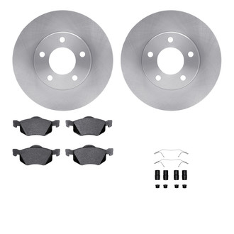 R1 Concepts® - Front Brake Kit with Optimum OE Pads