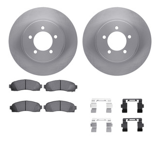 R1 Concepts® - Front Brake Kit with Optimum OE Pads
