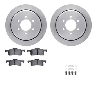 R1 Concepts® - Rear Brake Kit with Optimum OE Pads