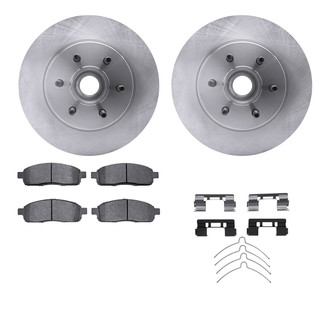 R1 Concepts® - Front Brake Kit with Optimum OE Pads