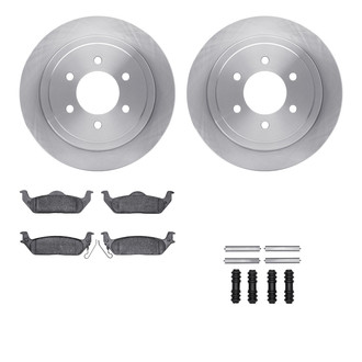R1 Concepts® - Rear Brake Kit with Optimum OE Pads