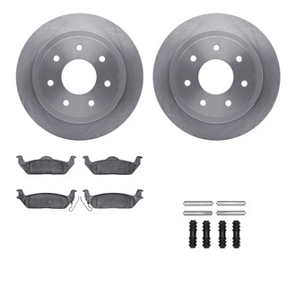R1 Concepts® - Rear Brake Kit with Optimum OE Pads