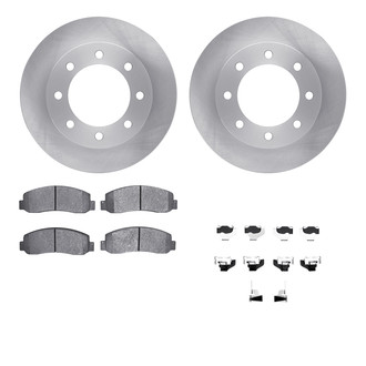 R1 Concepts® - Front Brake Kit with Optimum OE Pads