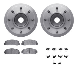 R1 Concepts® - Front Brake Kit with Optimum OE Pads