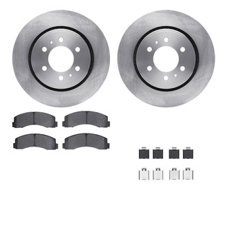 R1 Concepts® WFUH1-99631 - Front Brake Kit with Optimum OE Pads