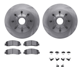 R1 Concepts® - Front Brake Kit with Optimum OE Pads