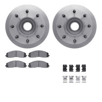 R1 Concepts® - Front Brake Kit with Optimum OE Pads