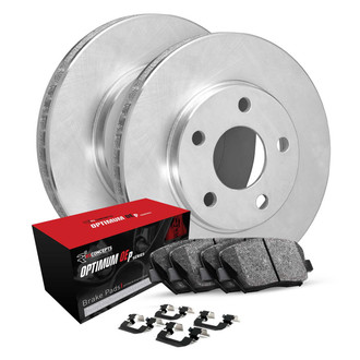 R1 Concepts® - Front Brake Kit with Optimum OE Pads