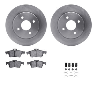 R1 Concepts® - Rear Brake Kit with Optimum OE Pads