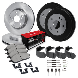 R1 Concepts® - Brake Kit with Optimum OE Pads