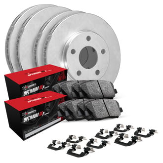R1 Concepts® - Front and Rear Brake Kit with Optimum OE Pads
