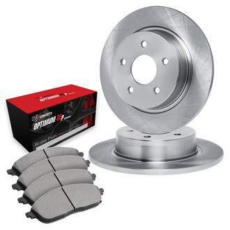 R1 Concepts® - Front Brake Kit with Optimum OE Pads