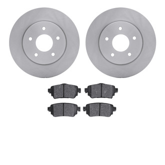 R1 Concepts® - Rear Brake Kit with Optimum OE Pads