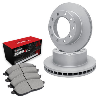 R1 Concepts® - Rear Brake Kit with Optimum OE Pads