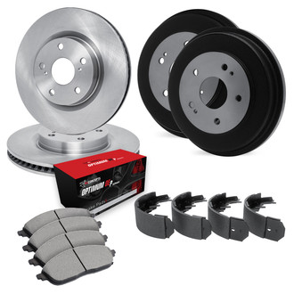R1 Concepts® - Brake Kit with Optimum OE Pads