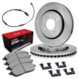 R1 Concepts® - Front Brake Kit with Optimum OE Pads