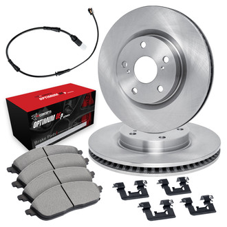 R1 Concepts® - Front Brake Kit with Optimum OE Pads