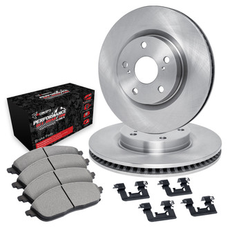 R1 Concepts® - Front Brake Kit with Performance Off-Road/Tow Brake Pads