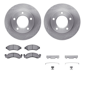R1 Concepts® - Front Brake Kit with Performance Off-Road/Tow Brake Pads